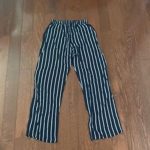 Brandy Melville Flowy pinstripe pants